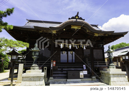 琴弾八幡宮　拝殿　琴弾公園　香川県観音寺市 54870545
