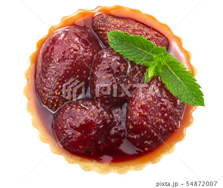 Strawberry jam tart, paths, top Strawberry jam tart, paths, top 54872007