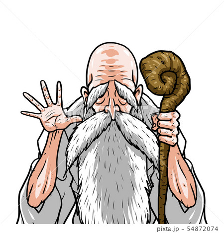 白着物左杖右パー 54872074