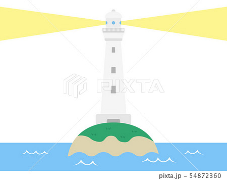 灯台のイラスト素材