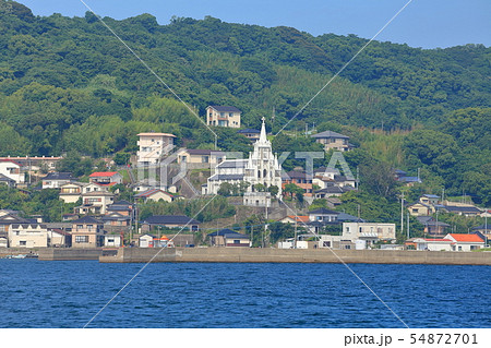 【長崎県】伊王島のカトリック馬込教会 54872701