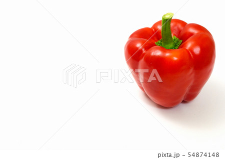 パプリカ　赤（コピースペース有） 54874148