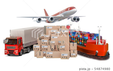 Air freight, cargo shipping 54874980