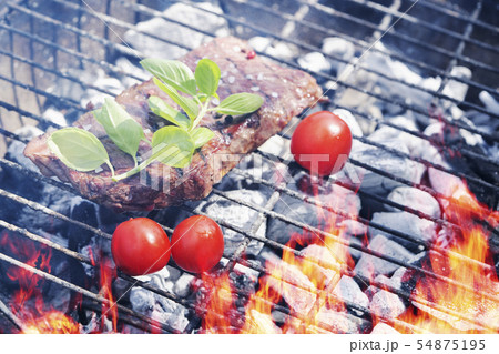 Summer meat grill 54875195