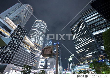 名古屋駅の夜景 名古屋駅の夜景 54875209
