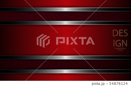 Abstract red dark grooved background with a rectangular frame with a shiny border Abstract red dark grooved background with a rectangular frame with a shiny border 54876124