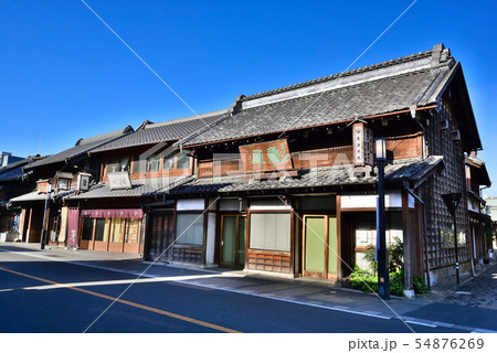 小江戸　川越の町並み 54876269