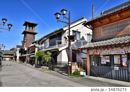 小江戸　川越の町並み 54876273