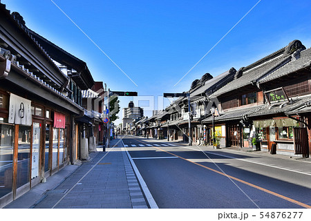 小江戸　川越の町並み 54876277