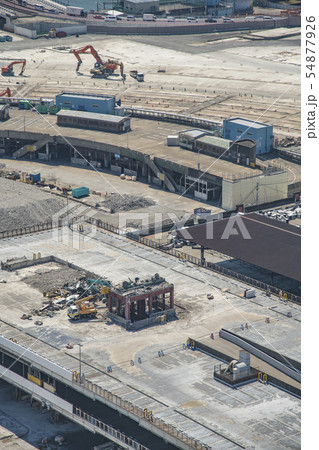 【築地市場　解体】 54877926