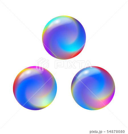 Abstract color round forms set. Gradient fluid Abstract color round forms set. Gradient fluid 54878080