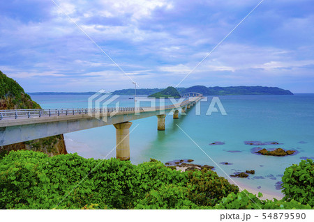 角島大橋 山口県 下関市 54879590
