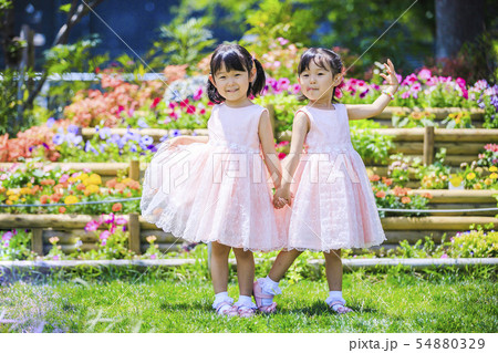 双子姉妹・ポートレート 双子姉妹・ポートレート 54880329