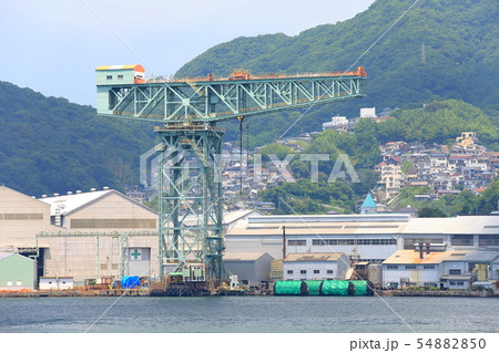 【世界遺産】長崎造船所のジャイアント・カンチレバークレーン 54882850