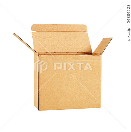 cardboard box, isolated on white background 54884523