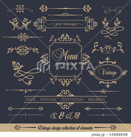 retro style of the branches of zavtikov and colors 54888696