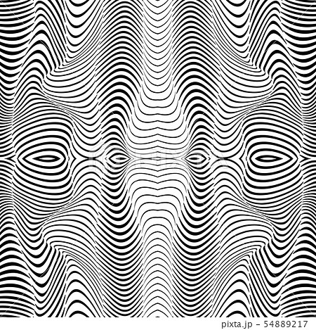 Abstract wavy stripes pattern. Beautiful geometric Abstract wavy stripes pattern. Beautiful geometric 54889217