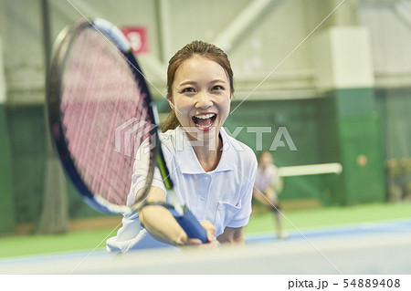 テニススクール　女性 54889408