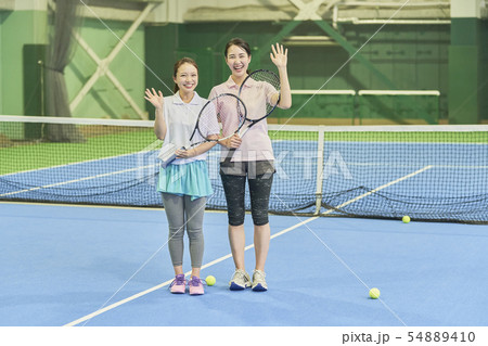 テニススクール　女性 54889410