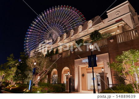都市夜景　横浜　みなとみらい 54889639