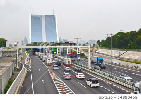 首都高速道路　東京港トンネル　有明側坑口 54890468