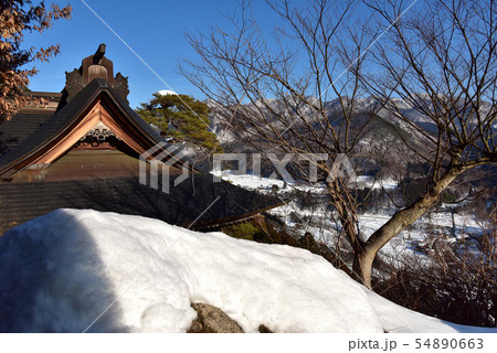 冬の山寺 冬の山寺 54890663