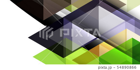Modern mosaic triangle template background, great design for any purposes. Abstract geometric 54890866