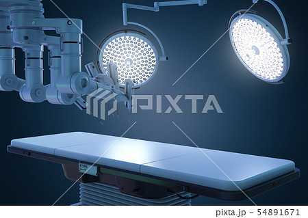 surgery room with robotic surgery 54891671