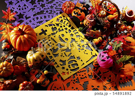 ハロウィンイメージ トリックオアトリート ハロウィンイメージ トリックオアトリート 54891892