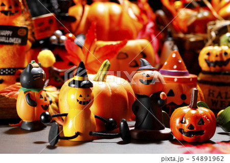 ハロウィン小物 集合イメージ ハロウィン小物 集合イメージ 54891962
