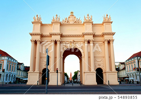 Brandenburg Gate a neoclassical triumphal arch Brandenburg Gate a neoclassical triumphal arch 54893855