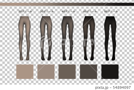 Tights, stock denier comparison 54894097