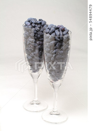 ハスカップ、木の実、ベリー、果実 ハスカップ、木の実、ベリー、果実 54894479