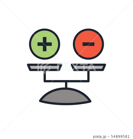Positive and Negative, True AND False Images or Positive and Negative, True AND False Images or 54899581