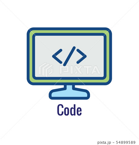 DevOps Icon - Dev Ops Icon Showing an aspect of DevOps Icon - Dev Ops Icon Showing an aspect of 54899589