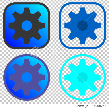 設定のアイコンのイラスト素材