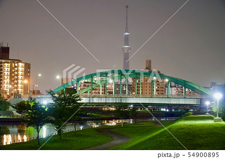 江東新橋とスカイツリー 54900895