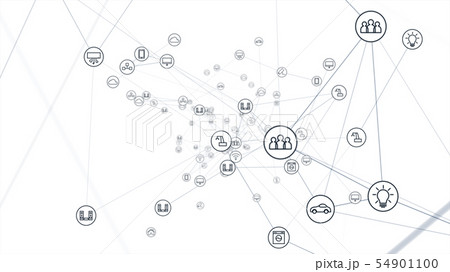 Technology iot concept. 54901100
