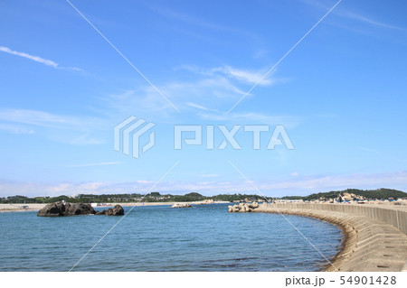 夏の七ヶ浜町、菖蒲田浜 54901428