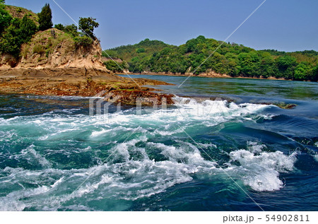 しまなみ海道の潮流 54902811
