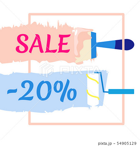 Sale Offer for Paint and Plaster Work Ad Banner Sale Offer for Paint and Plaster Work Ad Banner 54905129