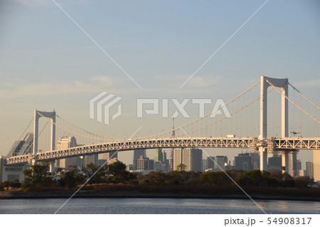東京 お台場 夕暮れ 東京 お台場 夕暮れ 54908317