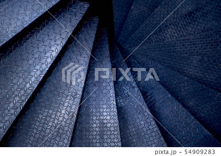 Spiral steel staircase circular staircase 54909283