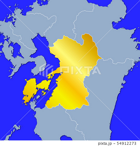 熊本県地図 54912273