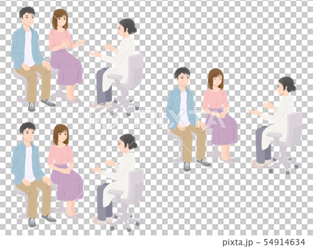 Married couple _ female doctor Married couple _ female doctor 54914634