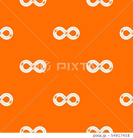 Track pattern vector orange Track pattern vector orange 54917458