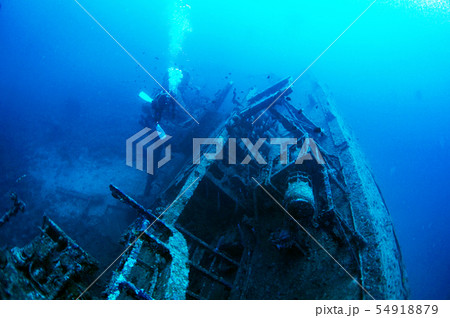 沖縄 米国駆逐艦USSエモンズ 沖縄 米国駆逐艦USSエモンズ 54918879