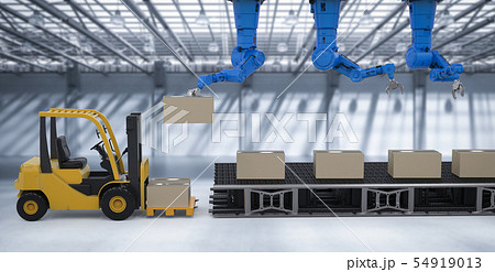 robot in warehouse 54919013