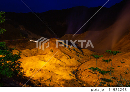登別地獄谷夜 登別地獄谷夜 54921248