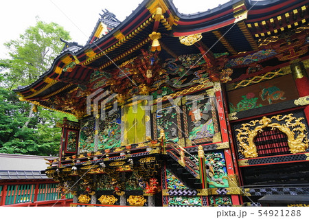 7月　熊谷66国宝妻沼聖天山奥殿・歓喜院聖天堂全景南側 54921288